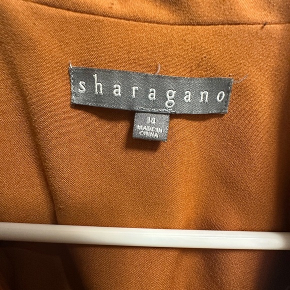 Sharagano Burnt Orange Trench - Picture 5 of 5